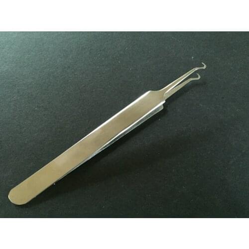 New Arrive Stainless Steel Blackhead Acne Blemish Pimple Extractor Remover Needle Bend Curved