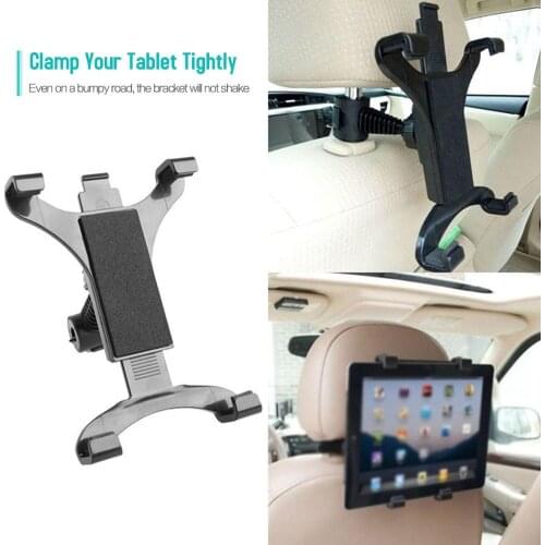 Car Seat Vehicle Navigation Bracket Plastic Rear Headrest Bracket Accessories Watch Videos For Tablet Pc