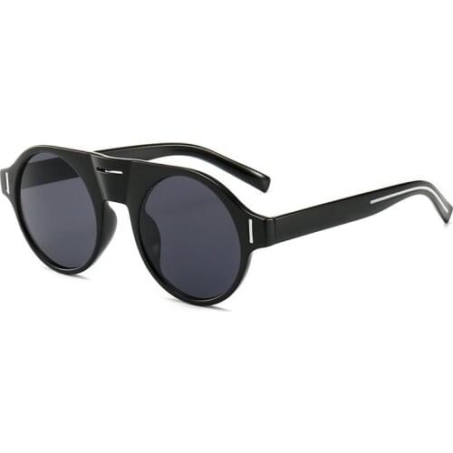 New Large Round Sunglasses Womens Brand Designer Fashion Retro Retro Sunglasses Mens Ladies Summer Sunglasses UV400