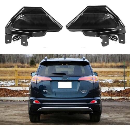 LED Rear Bumper Reflector Tail Light Brake Lamp for Toyota RAV4 XA40 2016 -2018