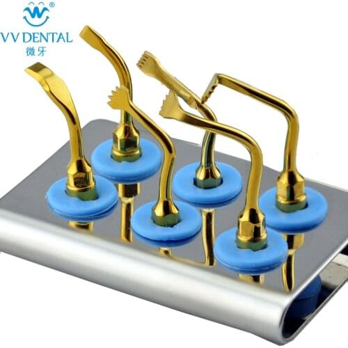 VV DENTAL New Ultrasonic Scaler Surgery Bone Cutting Tips Set Kit Compatible With NSK Handpiece USN1R/USN1L/USN1/USN2/USN3/USN