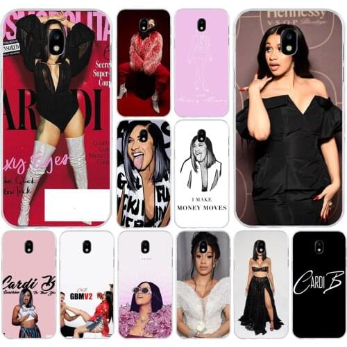 165H Cardi B Soft Silicone Tpu Cover phone Case for Samsung j3 j5 j7 2016 2017 a3 2016 a5 2017 a6 2018