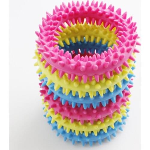 5PCS Spiky Sensory Tactile Ring Kids Adult Fidget Toys Anti-anxiety Stress Release Autism Sensory Therapy Tools ADHD