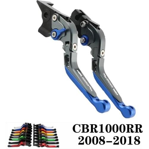 For HONDA CBR1000RR 2008 2009 2010 2011 2012 2013 2014 2015-2017 2018 Motorcycle Adjustable Brake Clutch Lever Levers Folding
