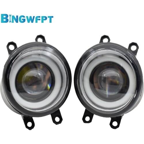 For Toyota Corolla Camry Urban Cruiser Lexus RX350 ES350 ct200h LX Car LED H11 12V Angel Eye Fog Light Daytime Running Light