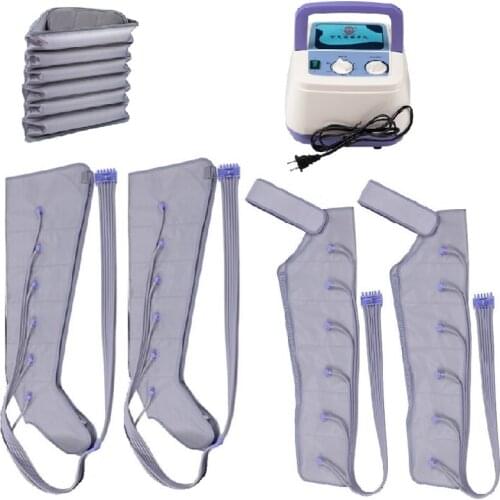 Home Air Compression Massager for Body Abdomen Leg Blood Circulation Pump Wrap Set for Pressure Therapy