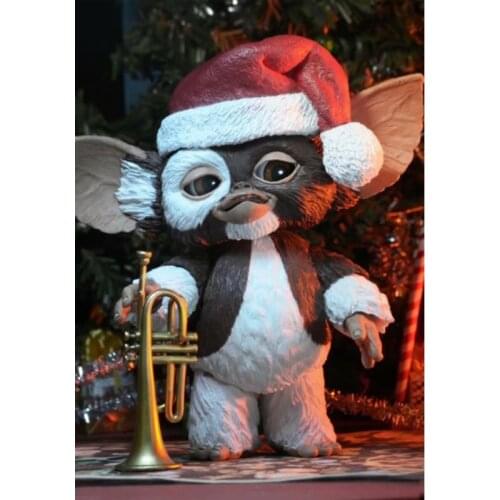NECA Gremlins Figure Ultimate Gizmo Deluxe Edition Action Figure Tos 1/7 Scale Doll Christmas Gift 10CM