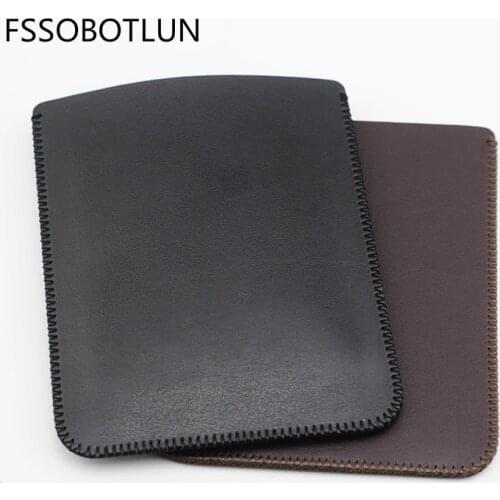 FSSOBOTLUN,For Xiaomi Mi Max 2 6.44" Sleeve Protective Case For Xiaomi Mi Max 3 6.9 Handmade Pouch Bag