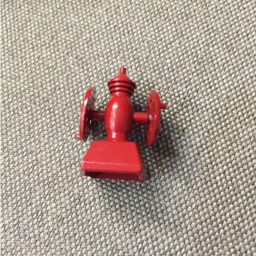 G07-X477 children gift Toy 1:12 Dollhouse mini Furniture Miniature rement Doll accessories outdoor fire hydrant 1pcs