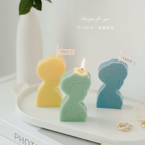Ins shoot prop scenes decorating people like aromatherapy candles diy handcrafted fragrance portrait candles cake decorating