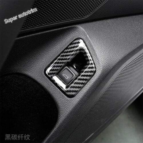 Lapetus Head Lights Lamp + Rear Trunk Door Control Switch Button Cover Trim Accessories Fit For Volkswagen Arteon 2018 2019 2020