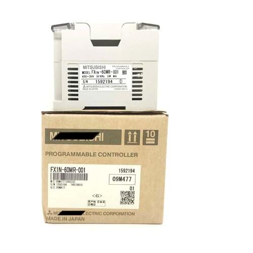 New Original FX1N-60MR-001 FX1N-60MT-001 FX1N-40MR-001 FX1N-40MT-001 FX1N-24MR-001 FX1N-24MT-001 PLC Module