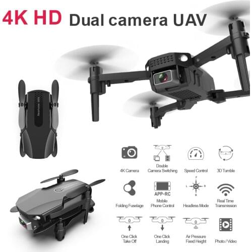 New Mini Drone With 4K HD Aerial Camera Photography Fixed-Height Quadcopter Long Endurance And Foldable Remote Control Aircraft