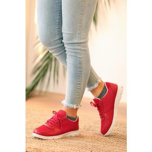 A1971-20Kırmızı Pink Potin Red Women 'S Shoes A1971-20