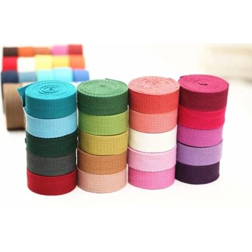 Width 3cm 20m/roll COLOR herringbone/ twill cotton tape/Cotton webbing/Bias binding tape thickness 1.4mm