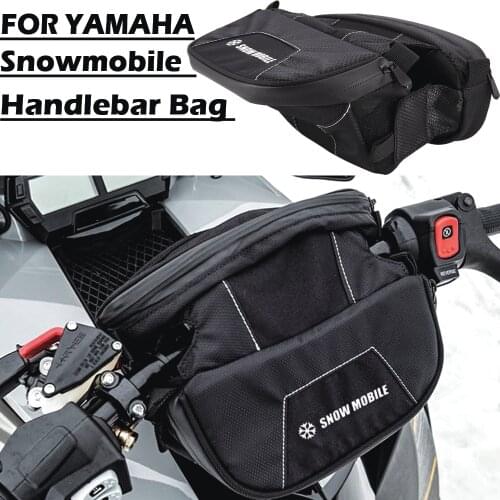 Snowmobile Bag Handlebar Bag FOR YAMAHA SIDEWINDER SR VENTURE SR VIPER Handlebar Bag Snowmobile Double Bag Waterproof Bag