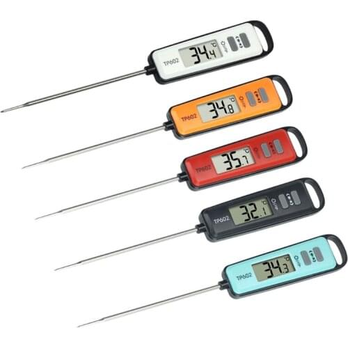 Meat Thermometer Kitchen Digital Cooking Food Meat Probe Electronic BBQ Household Temperature Detector Tool with Backlit