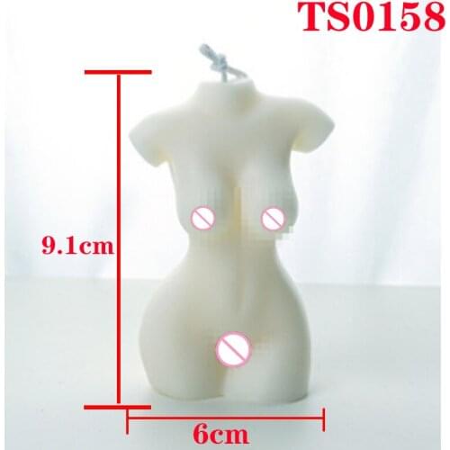 PRZY Woman Body Soap Molds Mold Silicone 3D Human Candle Gypsum Chocolate Candle Valentines Day Cake Mold Clay Resin Moulds