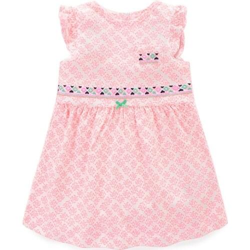 Lovely summer dress new female baby cotton dress baby clothes go out clothes