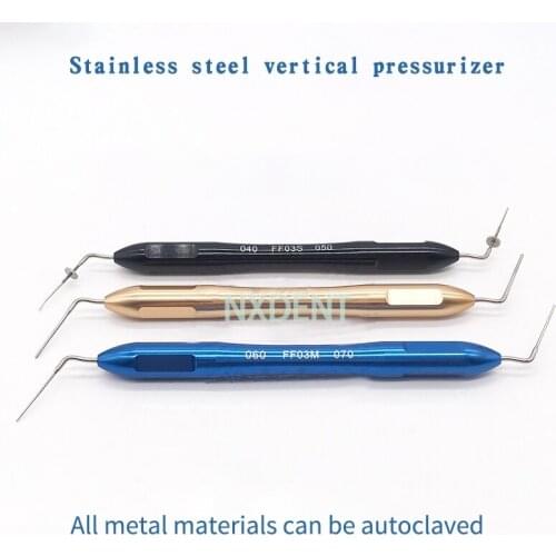 1pcs Dental Endodontic Hand Plugger Tip Teeth Root Canal Filling Vertical Pressurizer Presser Dental Instrument