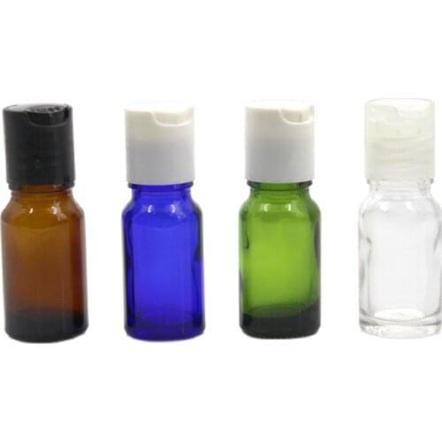 10ML Cosmetic Containers Bottles Travelling Portable Bottle Glass Empty Jar Sample Sack Packaging Refillable Jar Emulsion Bottle