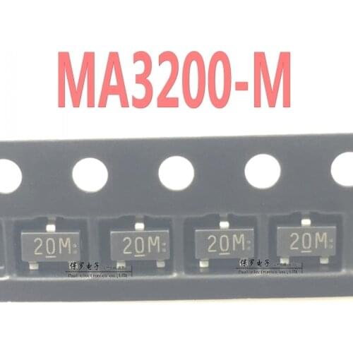 10pcs 100% orginal new Zener diode MA3200-M silk screen 20M SOT-23 real stock