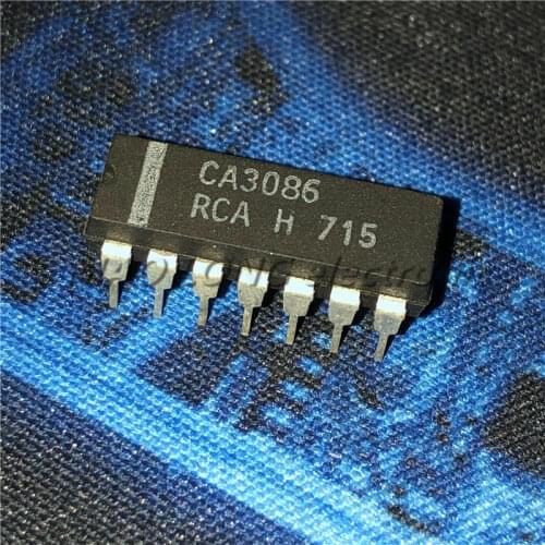 10PCS/LOT CA3086 DIP14 3086 DIP-14 CA3086E DIP In Stock