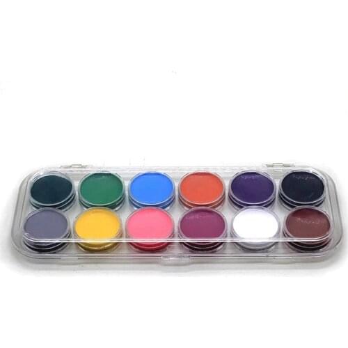 12 Colors Face Art Body Painting Makeup ClassicIndividually Packaged Holiday Dance High Grade Gift Box