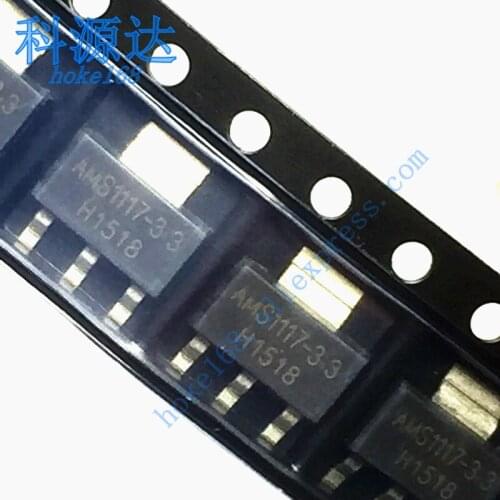 50pcs/lot AMS1117-3.3 SOT-223 Original In Stock