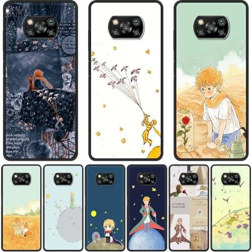 The Little Prince Phone Case for Xiaomi Mi Poco X3 NFC M3 11 Ultra 10T Pro Soft TPU F1 Note 10 9 9T CC9 8 A2 Lite Coque Cover