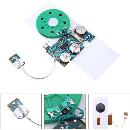 1Pc Recordable Voice Module Greeting Card Music Sound Talk Chip Musical Tool for DIY Homemade Greeting Cards Gift Boxes