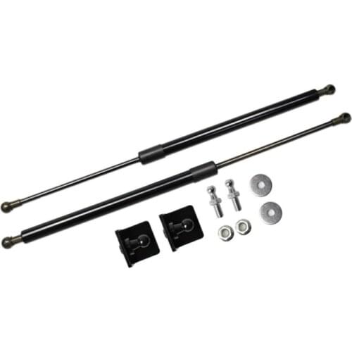 For Mitsubishi L200 Triton Barbar(KJ/KK/KL) 2015-2020 Front Bonnet Hood Modify Gas Struts Carbon Fiber Lift Support Shock Damper