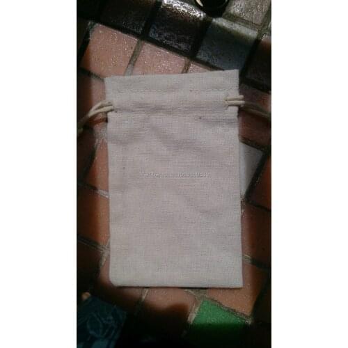 100pcs/lot CBRL jute bags, jute pouch, flax pouch for toiletry/phone/bangle,Various colors,size customized,wholesale