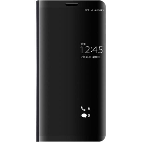 Electroplated Vertical Mirror Phone Protection Holster Phone Case Cover for Huawei Series Mobile Phone