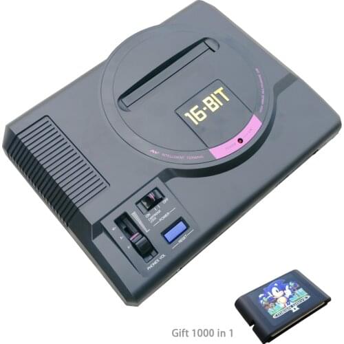 Classic Chinese-made retro MD Game console mega drive game consoles support ever-drive games Support HD output