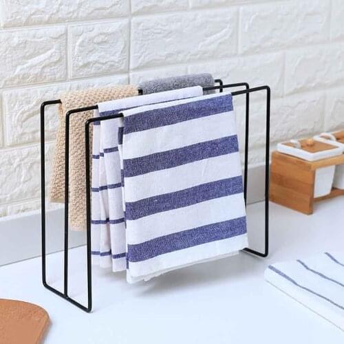 Kitchen Sink Towel Rack Folding Washing Towel Rag Drainer Holder Wash Cloth Storage Rack Hanging Bathroom Kitchen Accessories