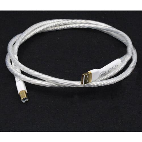 Hifi Odin Gold Plated USB A To B Cable Connection USB Audio Digital Cable