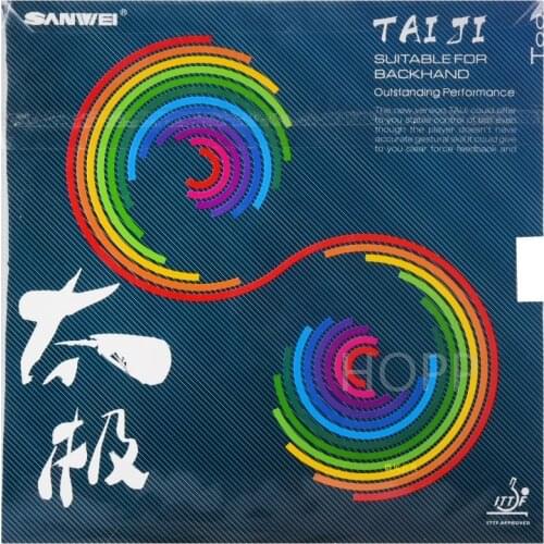 SANWEI TAIJI TAICHI, T88-TAIJI, Backhand TAIJI LIGHT T88 SANWEI Table Tennis Rubber Original SANWEI Ping Pong Sponge