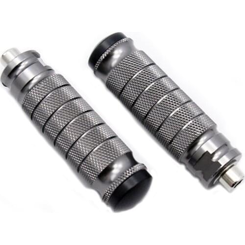 1Pair Universal CNC Aluminum Motorcycle Rearset Footrests Footpeg Foot Pegs Pedal For Aprilla Kawasaki Yamaha Triumph Honda