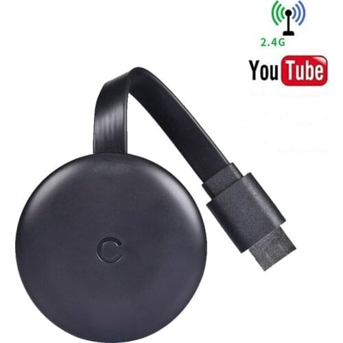 TV Stick 2.4g Wifi 4k1080p Mobilescreen Cast Mirroring Adapter G12 Suppor /youtube, for Android/IOS Universal