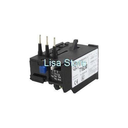 T16DM Manual Reset 3 Pole Electric Thermal Overload Relay 3A-4.5A 1NO 1N
