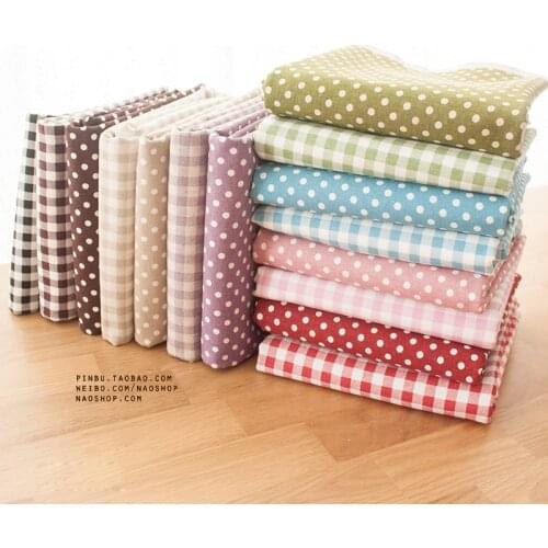 Printed Cotton Linen Fabric Curtain tablecloth Cloth For DIY Quilting & Sewing Placemat,Bags Materia 50*150cm