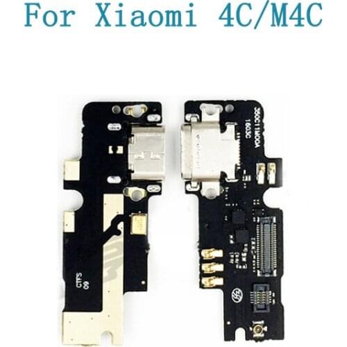 10pcs/lot For Xiaomi 4C/M4C USB Charging Charger Port Dock Plug Connector USB Board Tail Plug Flex Cable
