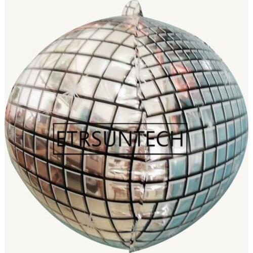100pcs 4D Disco Balloon Adult Dance Birthday Party Wedding Decoration Balloons Disco Party Supplies Air Balloon