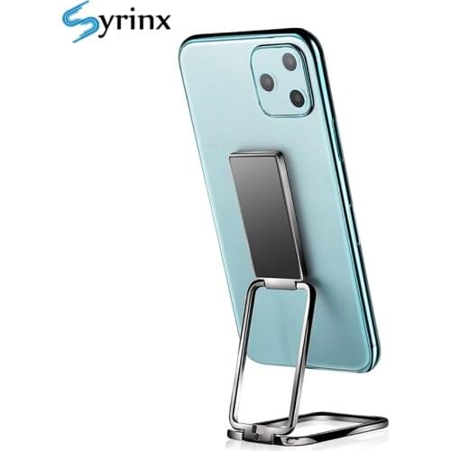 360 Rotation Foldable Mobile Phone Ring Stand Back Ultra Thin Phone Holder Multi Angle Portable Car Desk Metal Finger Kickstand