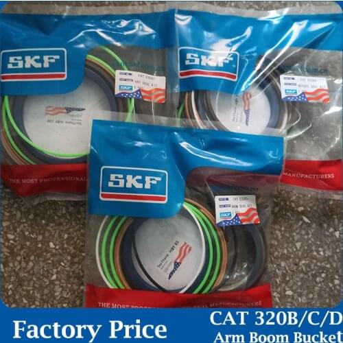E320B E320C E320D Arm/Boom/Bucket Seal Kit For Caterpillar Excavator Hydraulic Cylinder Parts SKF High Quality Oil Seal