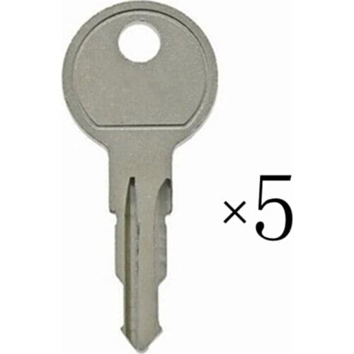 5pc key For Terex WA05 Equipment Ignition Start Starter Keys