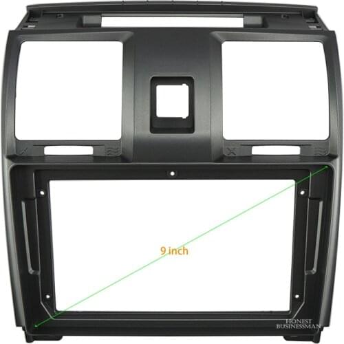 9 inch Fasxia Car Audio Frame Car Radio Fascia,gps navigation fascia panel is suitable 2012-2016 UAZ PATRIOT