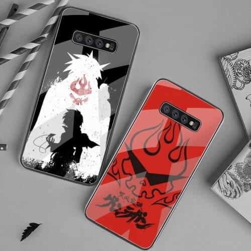 Tengen Toppa Gurren Lagann Phone Case Tempered Glass For Samsung S20 Plus S7 S8 S9 S10 Plus Note 8 9 10 Plus