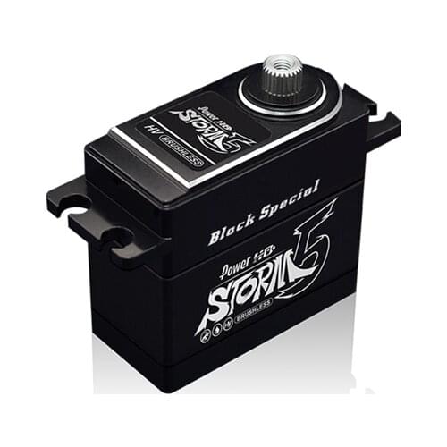 Power HD Storm-5 18kg 7.4V Metal Gear HV Brushless Digital Servo Compatible With Futaba JR SAVOX Servo For Rc Car Rc Car Parts